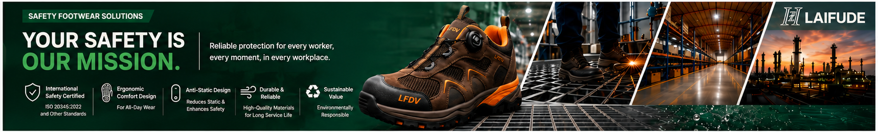 Safety Shoes Banner